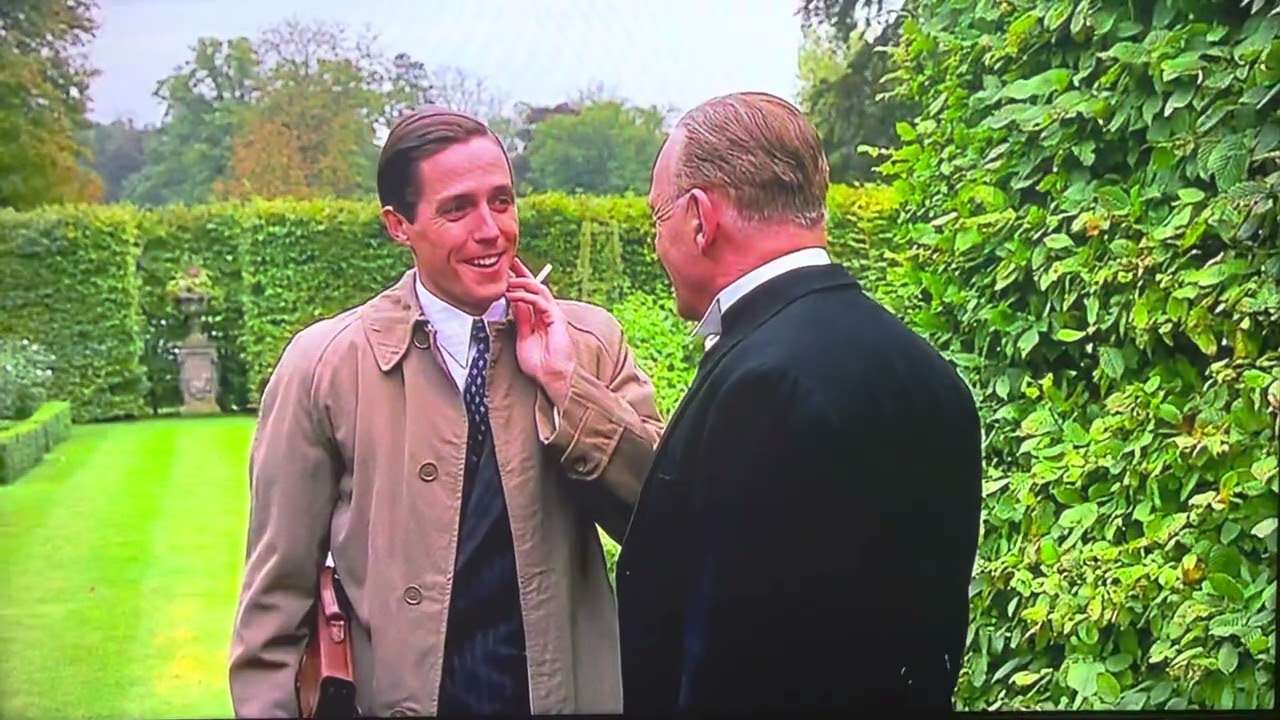 “Glories of Nature…”.   Cute scene from “The Remains Of The Day”    ( I do not own this)
