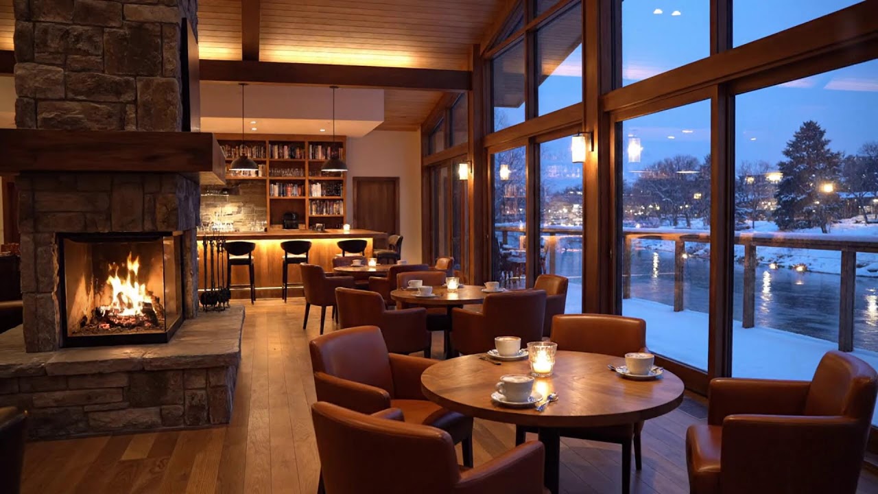 Cozy Winter Night Vibes ❄️  🎷 Elegant Jazz Saxophone Music for Sleeping & Relaxing