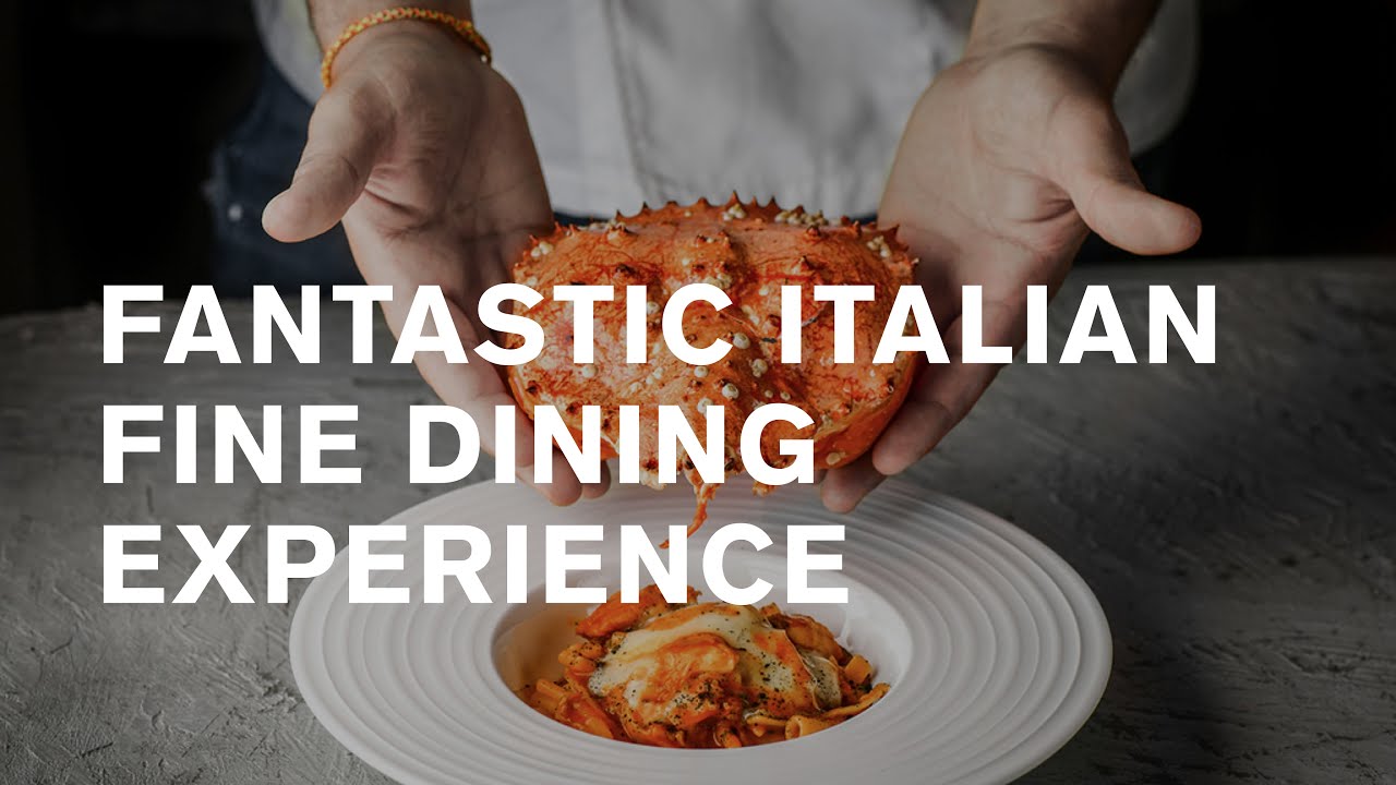 Balzi Rossi: full tasting menu &mdash; fantastic Italian cuisine