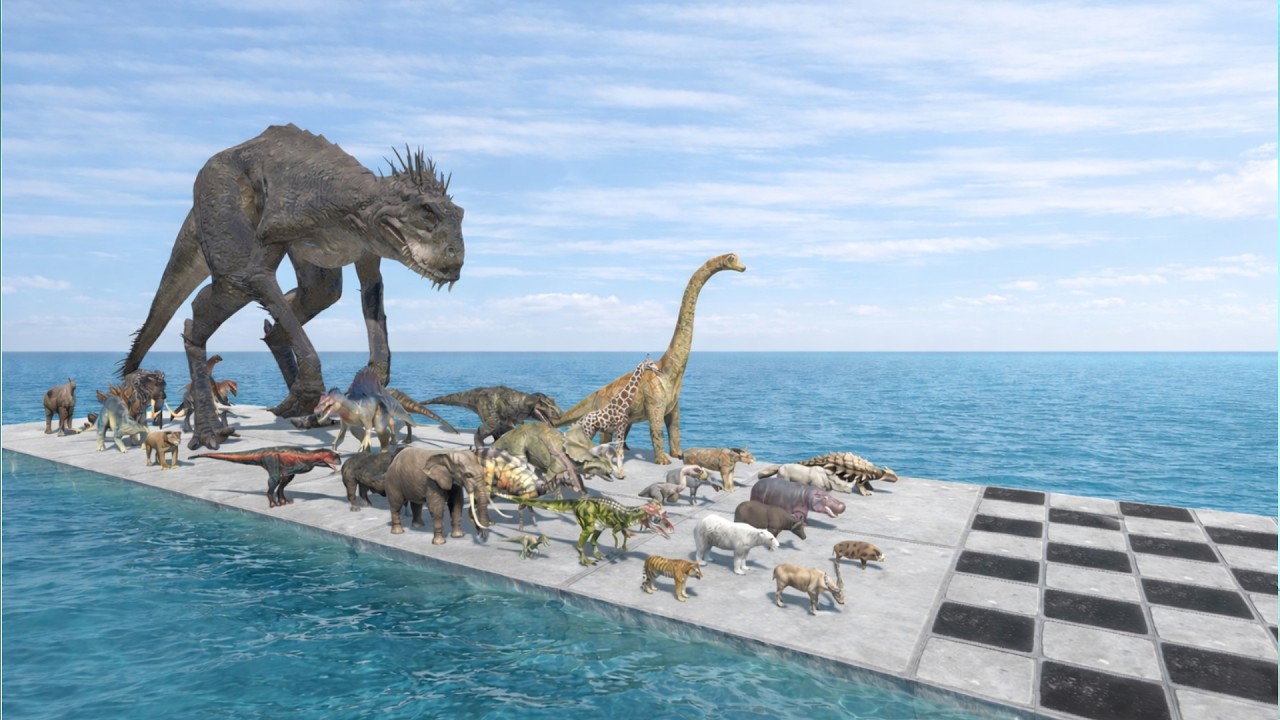 Scorpios Rex Maze Tower – Which Dinosaur Makes It Out? | Dinosaurs Cinematic