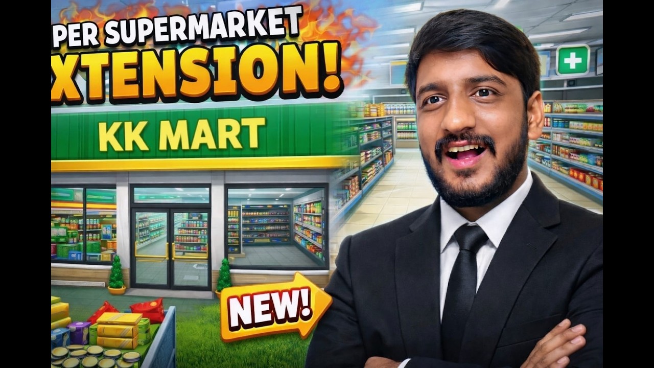 FINALLY I EXTEND MY SHOP-SUPERMARKET SIMULATOR PART 4