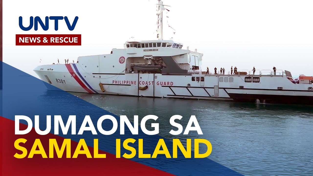 Daan-daang tauhan ng PCG at coast guard forces ng ASEAN states, nasa Samal Island