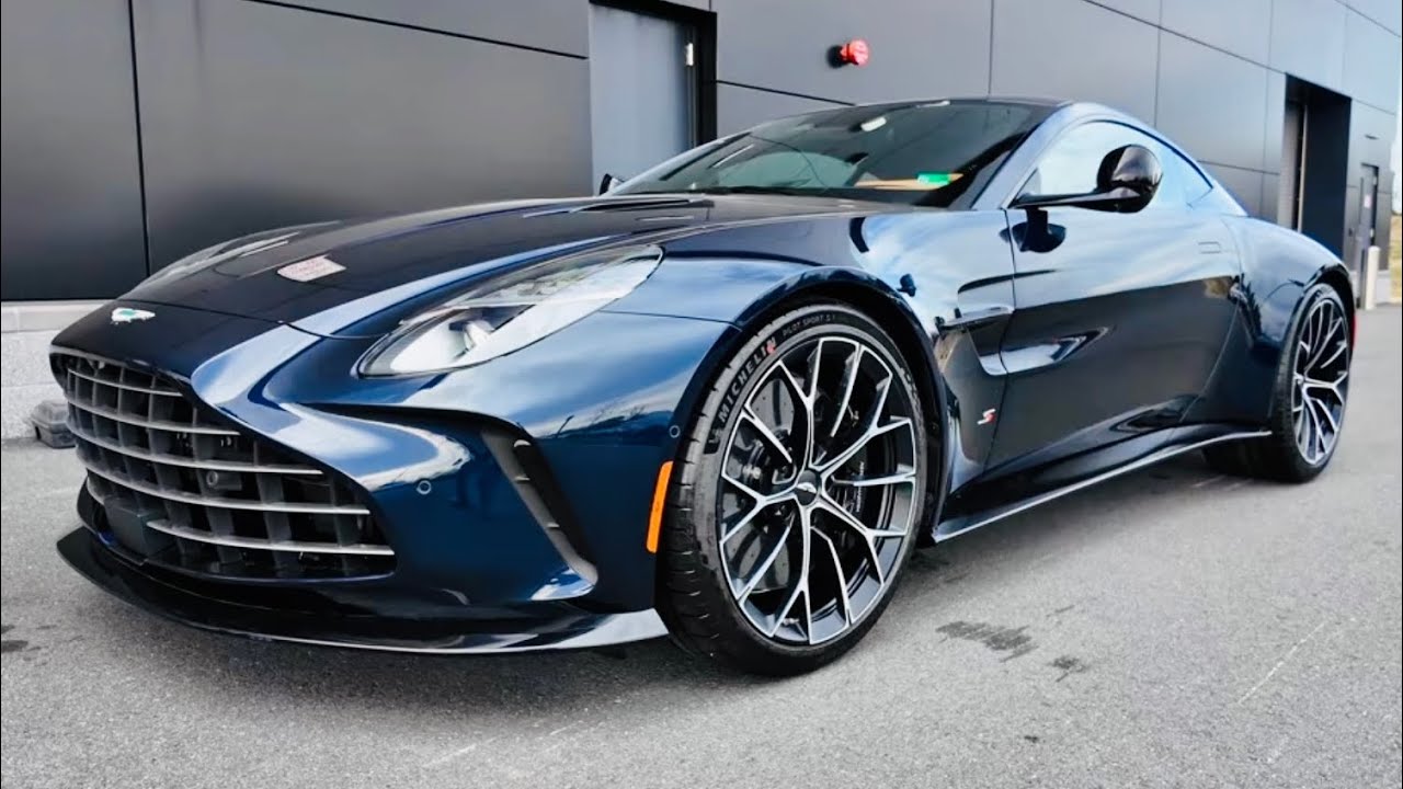 2026 Aston Martin Vantage S POV | Chimera Blue Coupe w/ Apple CarPlay Ultra