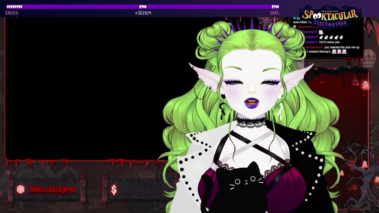 Last fundraising stream with @ladybunnbunn, @reisirena, @jellyfwitch, @serbuns!