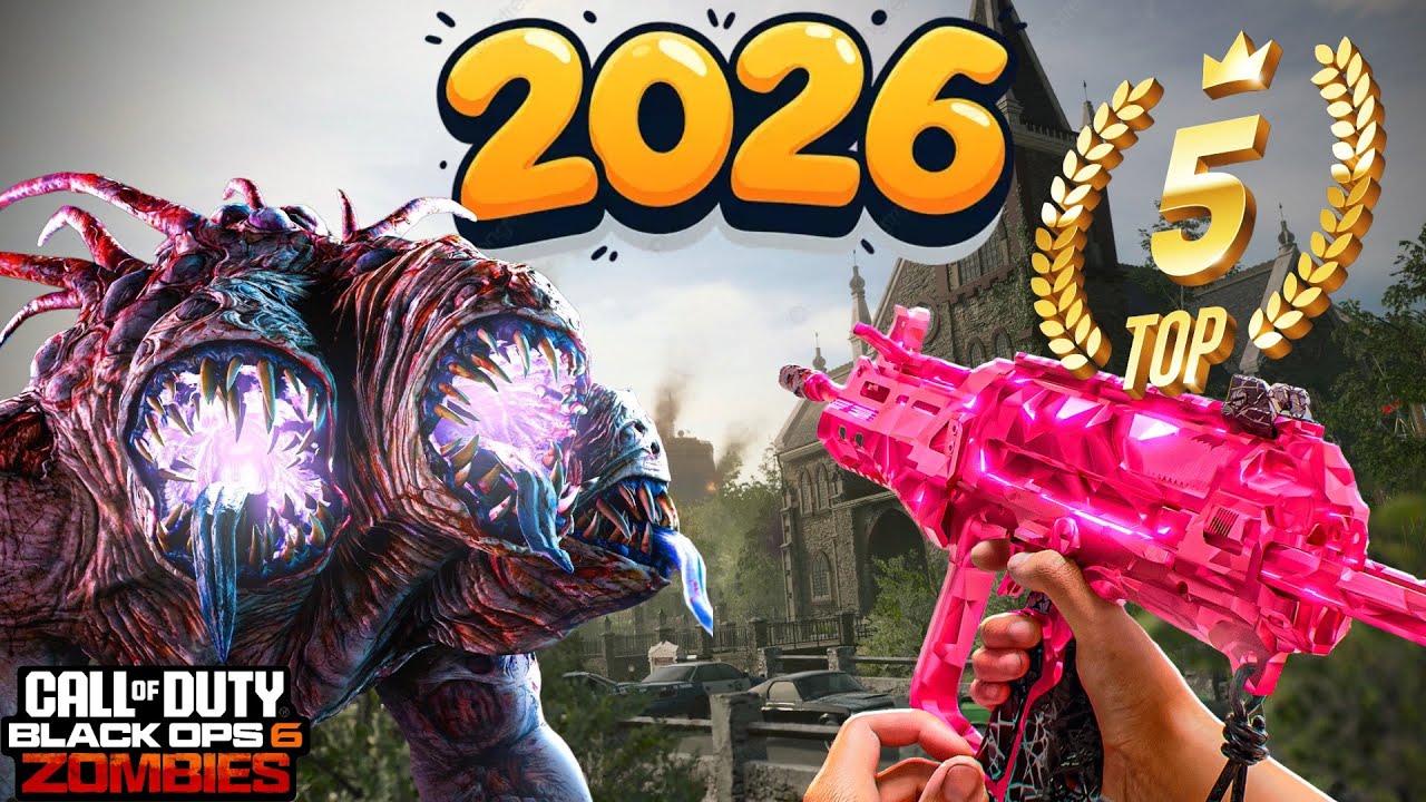 The 5 Best Guns in BO6 Zombies 2026 - META Weapons You NEED