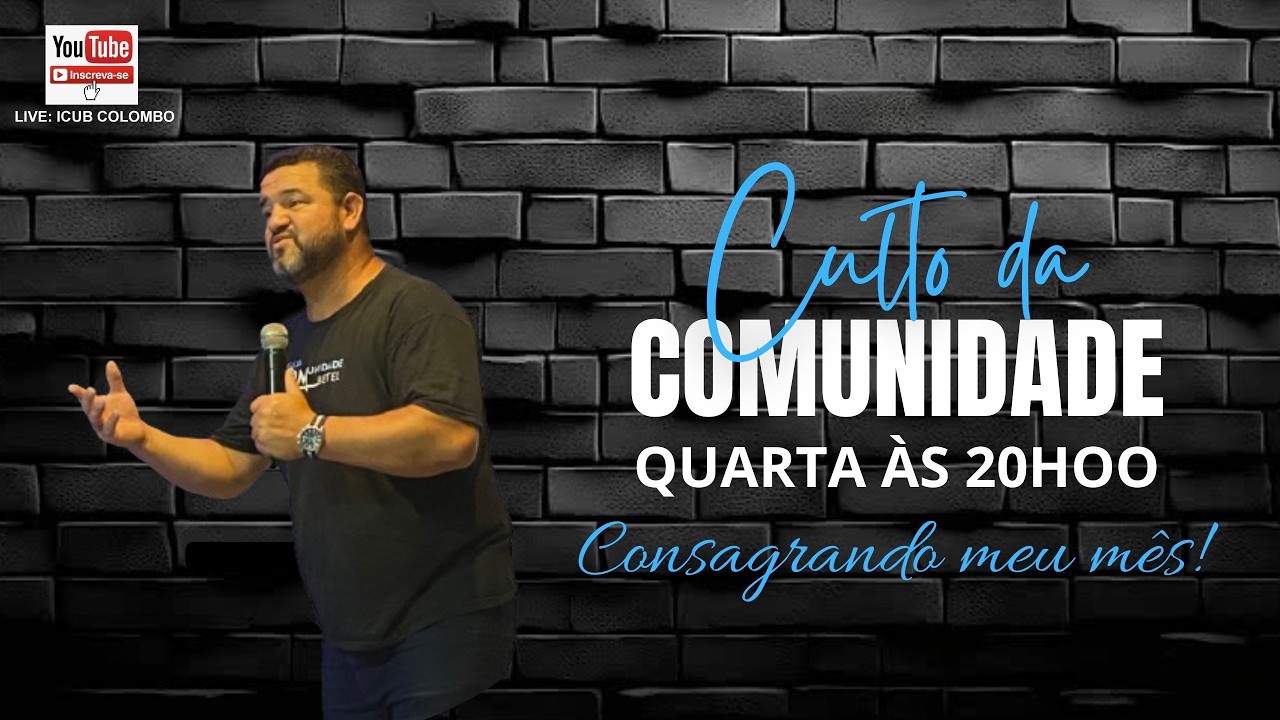 CULTO DA COMUNIDADE- PR EDIGAR