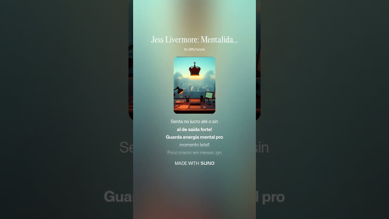 Jess Livermore - Mentalidade Paciente