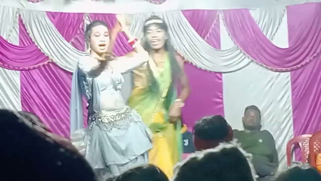 Saraswati Puja mein dance drama 💃