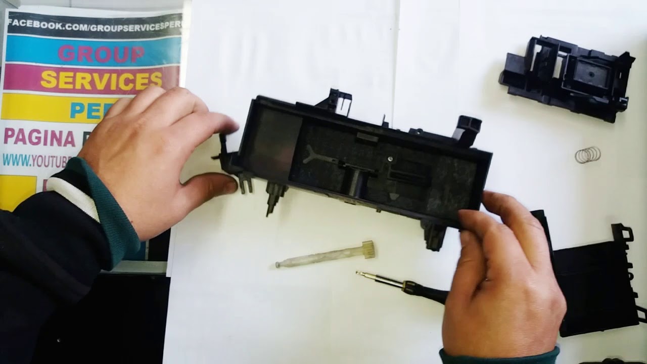 HP 7110 - Mantenimiento Estación de tinta
