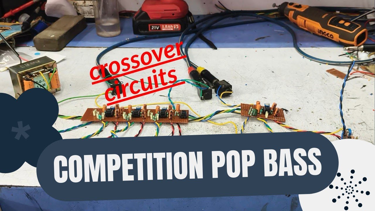 Unbelievable Bass Power! Full Competition Pop Bass Pressure Board Circuit 🔥