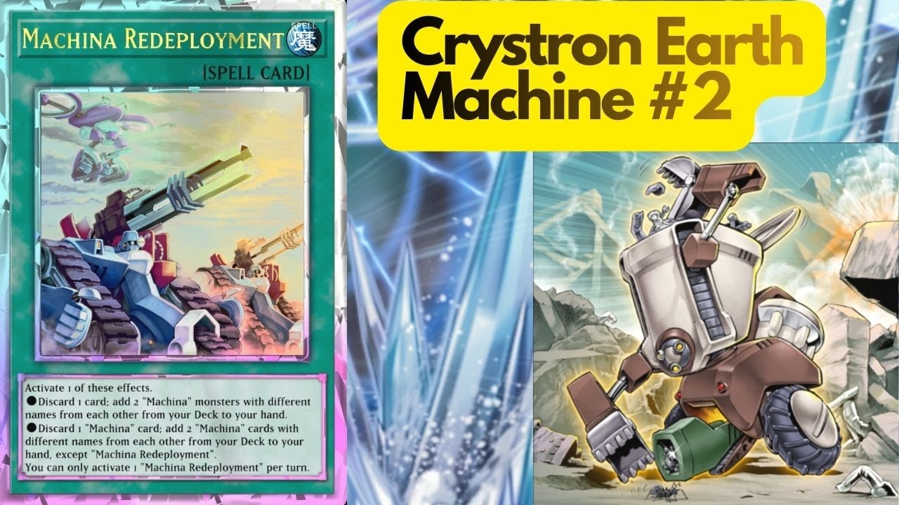 Crystron Earth Machine vs Ranked #2 - Season 47 - Yugioh Master Duel