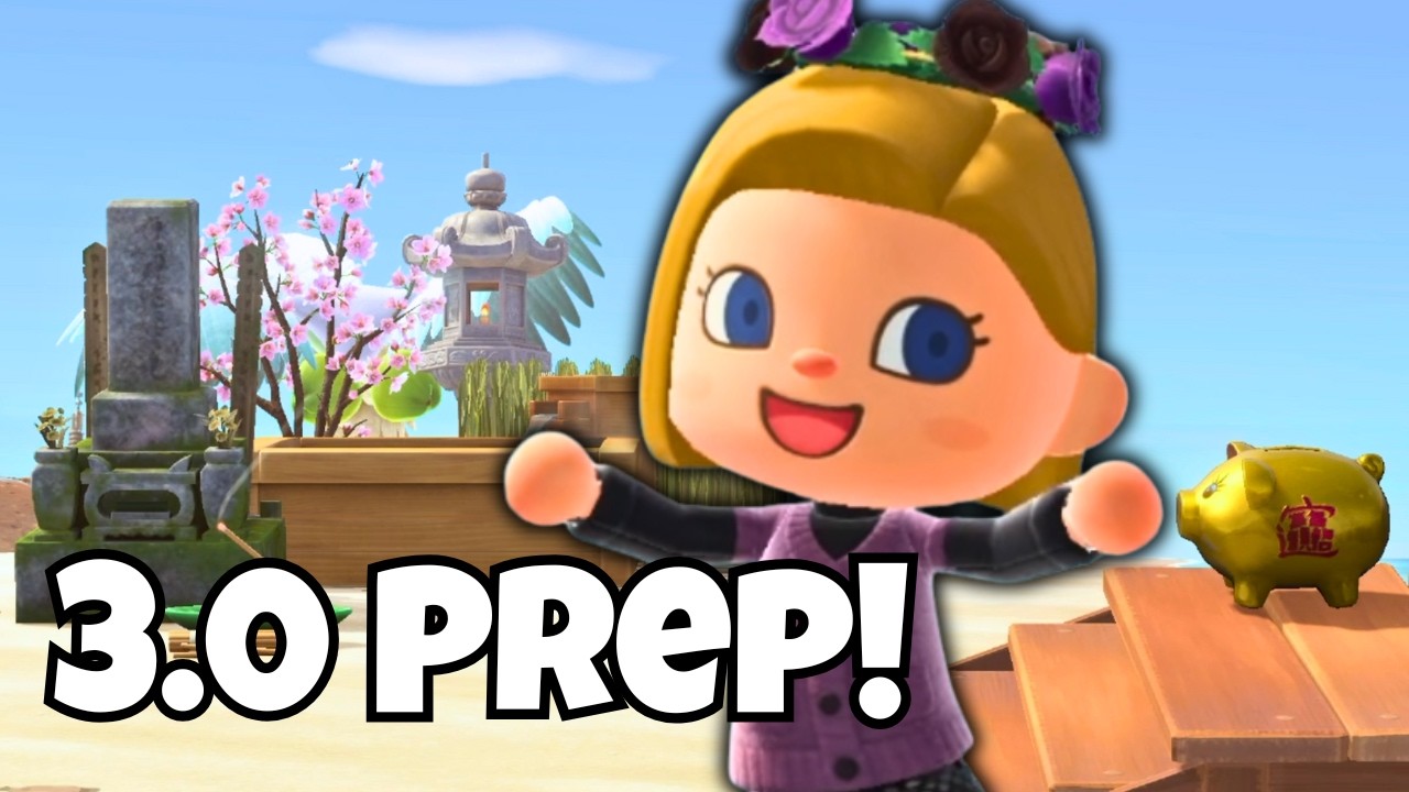 Осталось две недели! (И я только начинаю...) | Animal Crossing New Horizons