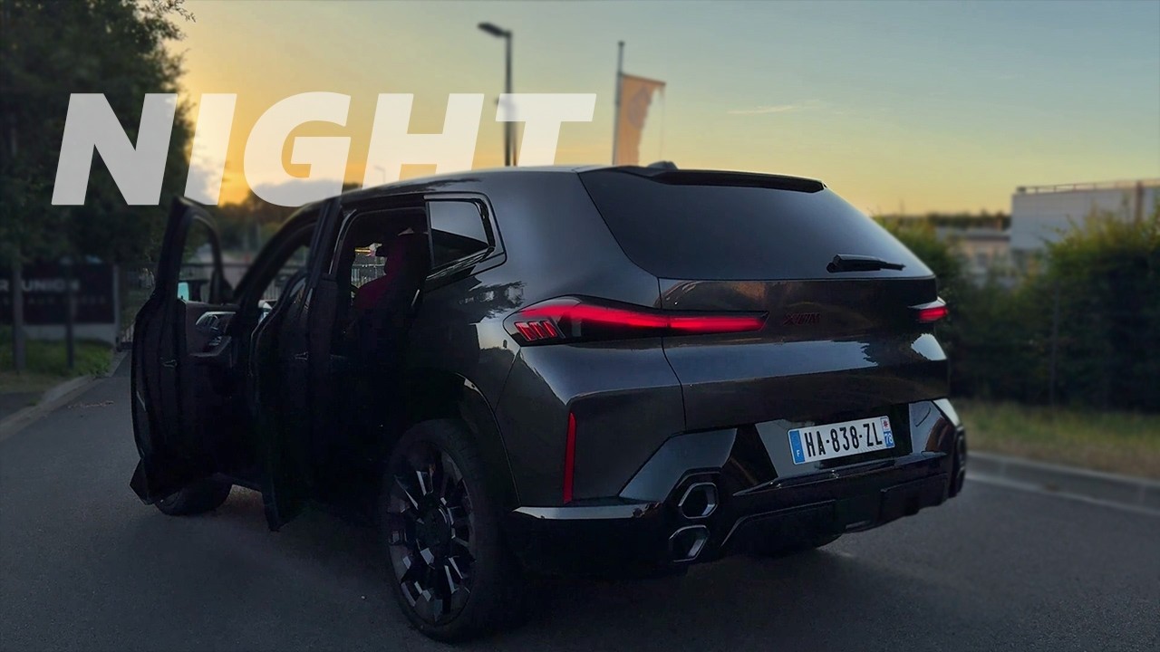 Un monstre même de nuit 😱 BMW XM Label 2025 intérieur  et extérieur - Eclairage de nuit