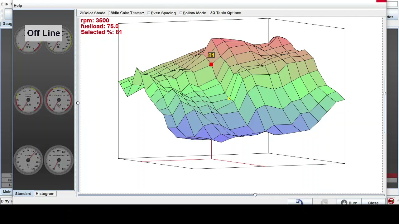 Megasquirt Table Smoothing | Learn to Tune
