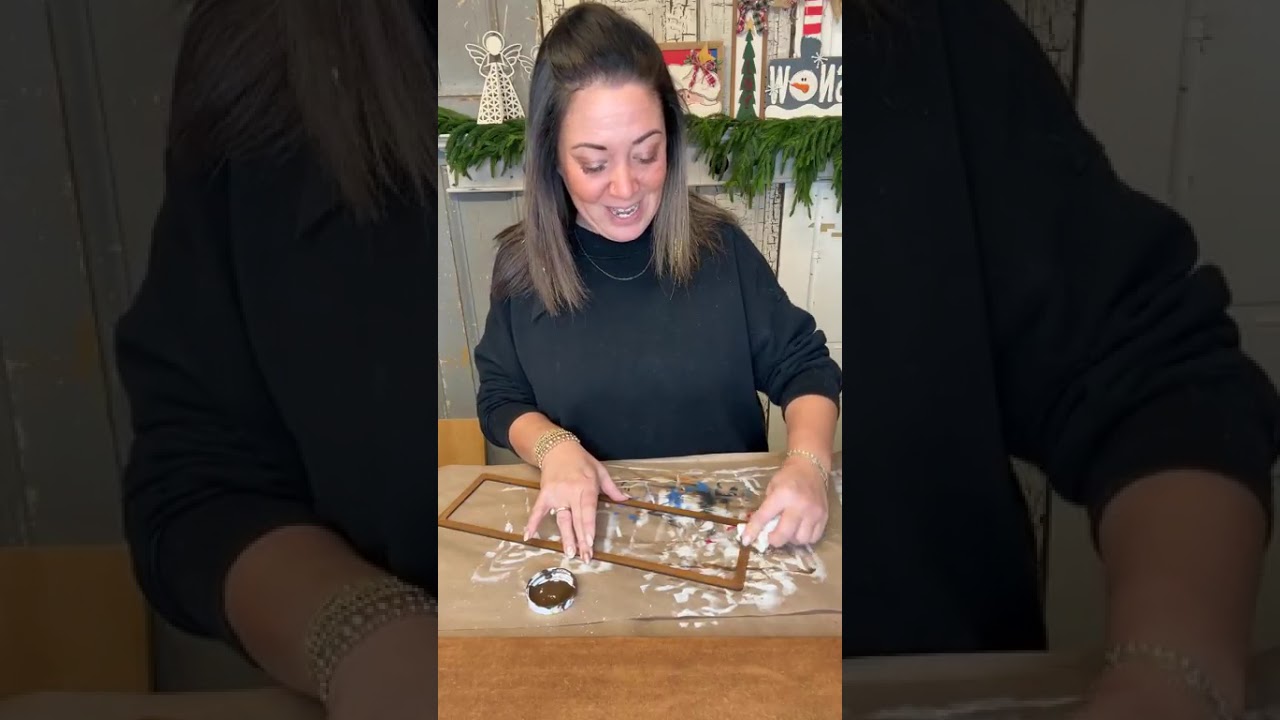 Hello Winter DIY Sign