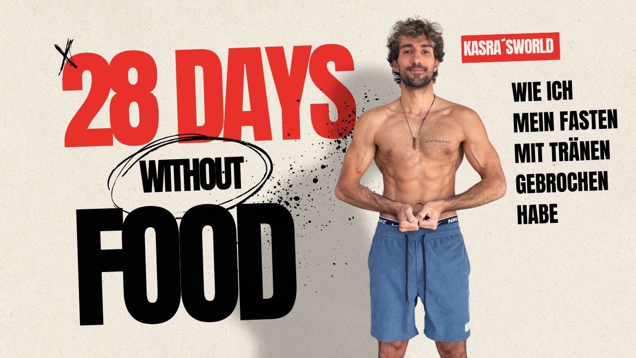 28 Tage NICHTS gegessen – Wie ich mein Fasten mit Tränen breche