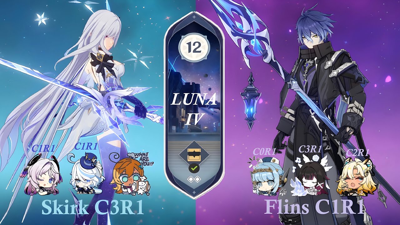 C3R1 Skirk & C1R1 Flins | New Spiral Abyss 6.3 | Genshin Impact 