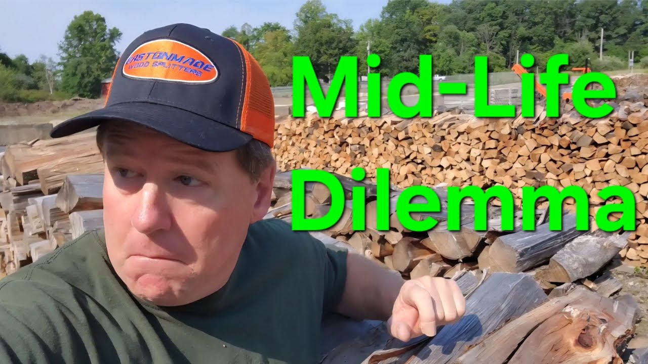Middle-Aged Problems Making Firewood