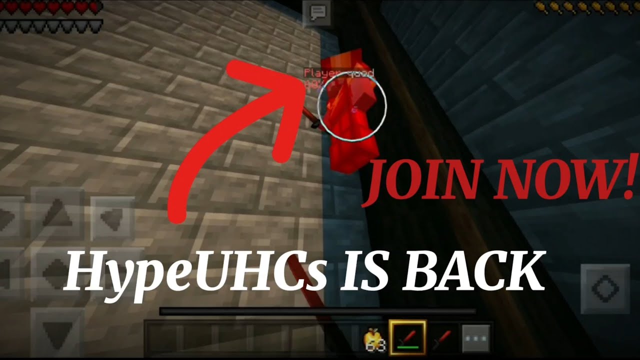 mcpe 0.15.10 best server is back!🔥🔥 | combotage HypeUHCs