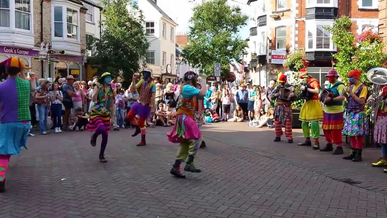 Gog Magog Molly dance Russell Wortley's Maggot at Sidmouth