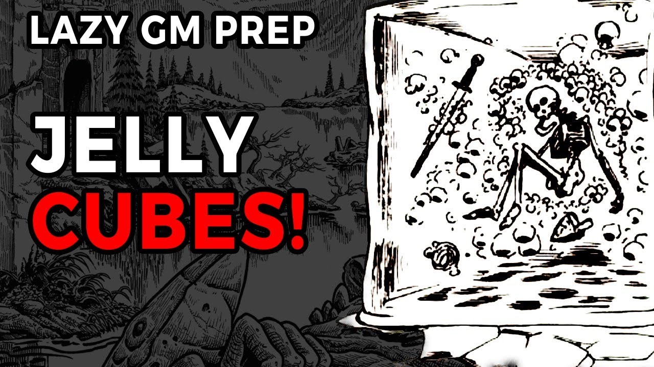 Gelatinous Cubes! – Shadowdark Gloaming Session 10 Lazy GM Prep