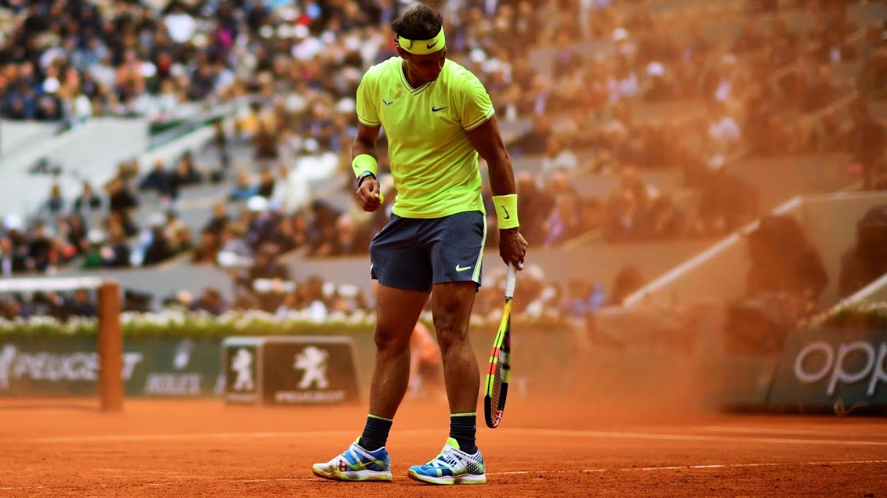 1 Hour of Rafael Nadal God Mode on Clay