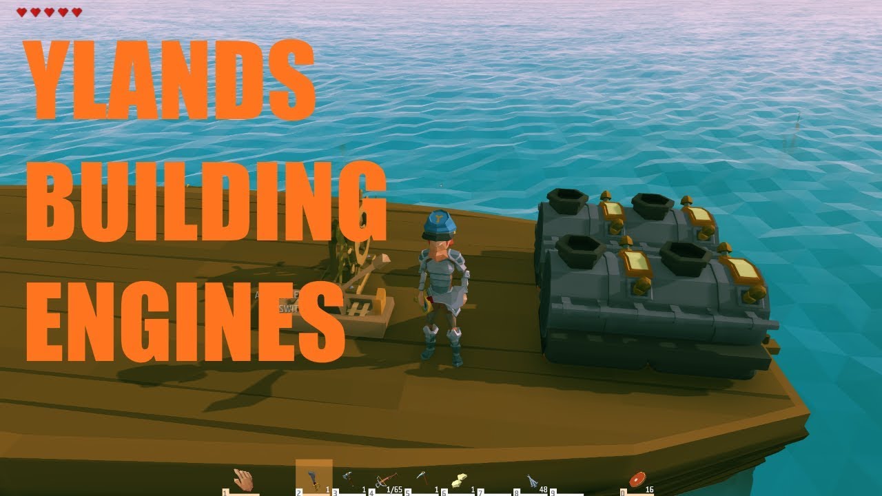 Ylands early access: how to make engines, how many engines