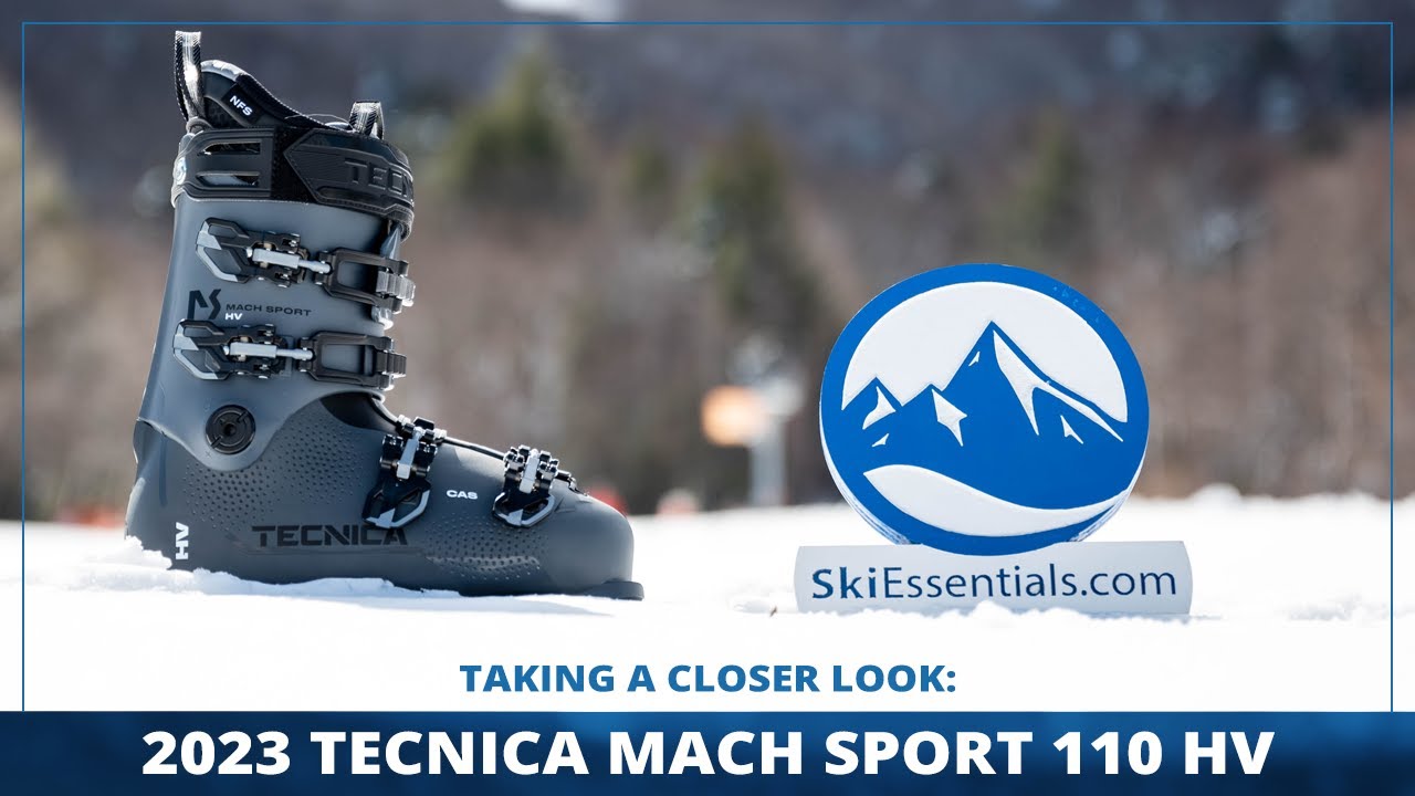 2023 Tecnica Mach Sport 110 HV Ski Boots Short Review with SkiEssentials.com