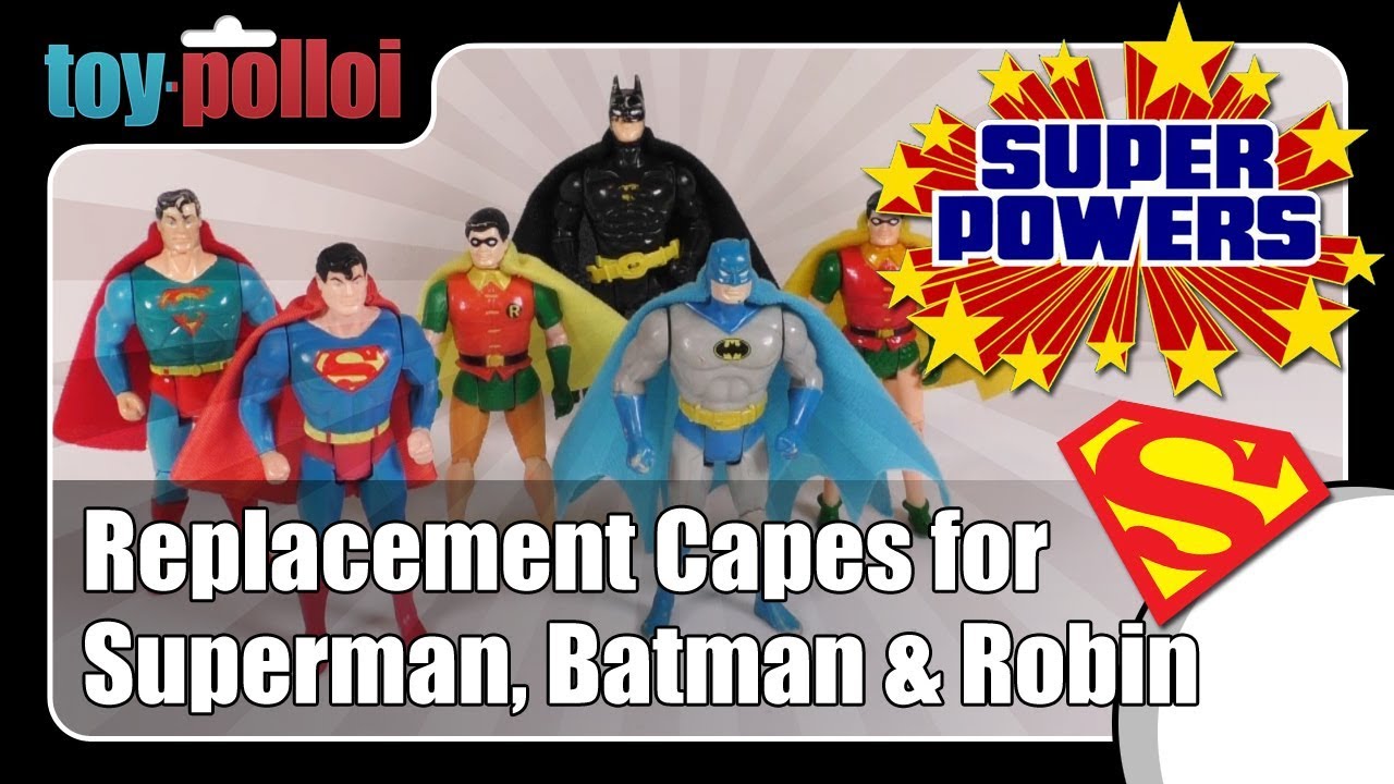 Vintage Kenner Super Powers Cape replacement guide - Toy Polloi