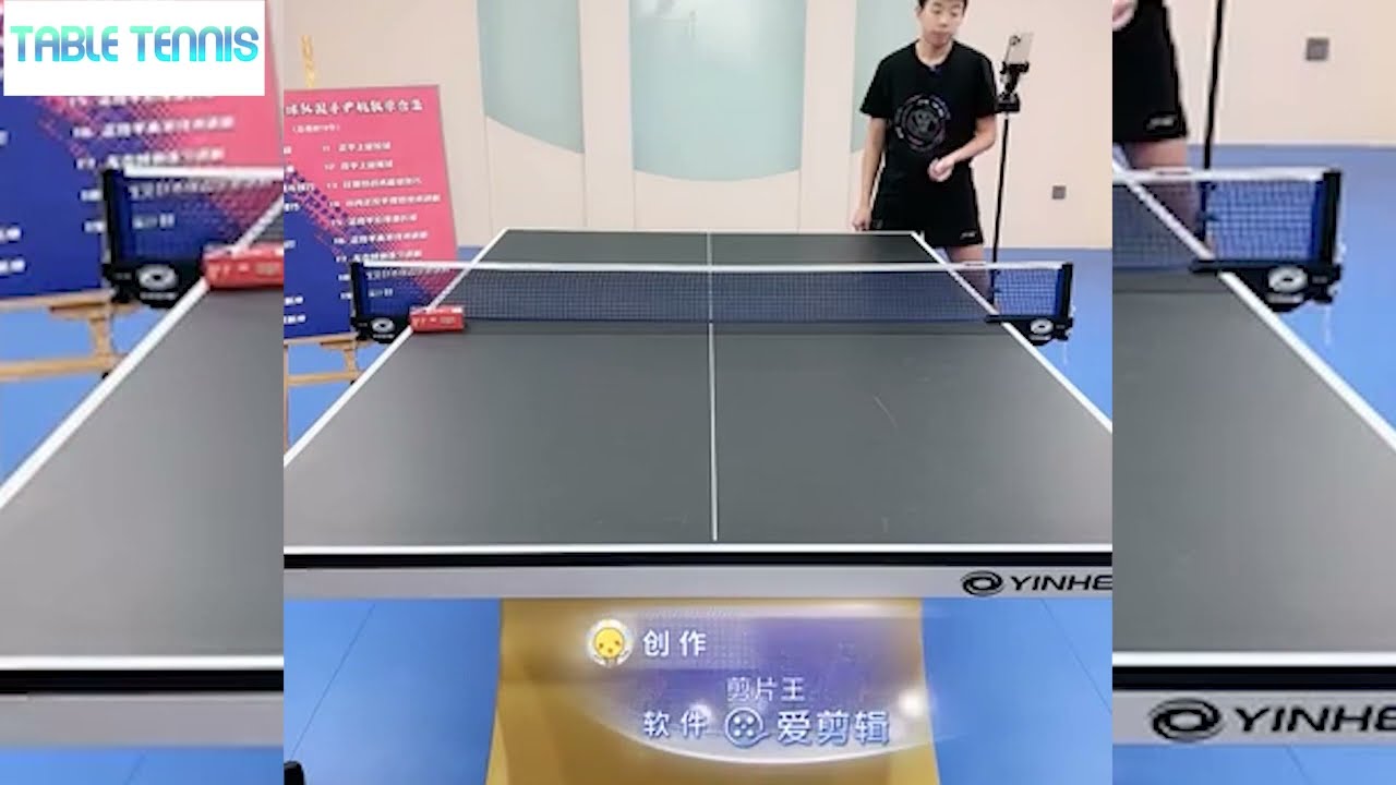 尹航反手防守（3) | Yin Hang backhand defense (3).