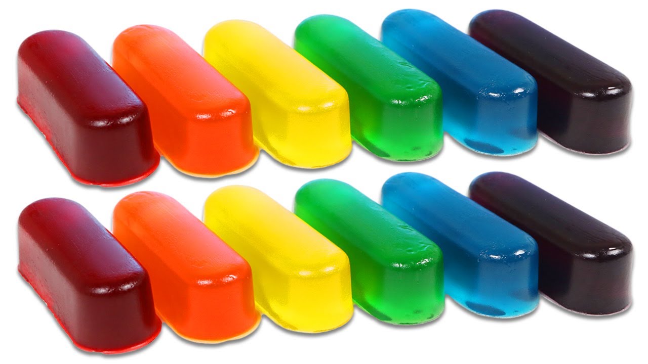 How to Make Rainbow Gummy Jello Twinkies!