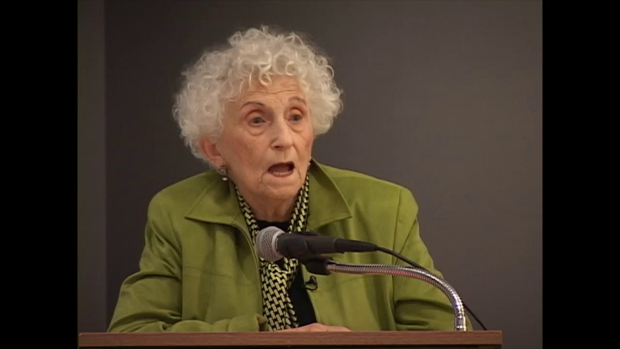 Holocaust Survivor Testimony of Ilse Altman's Presentation (speaking to students)