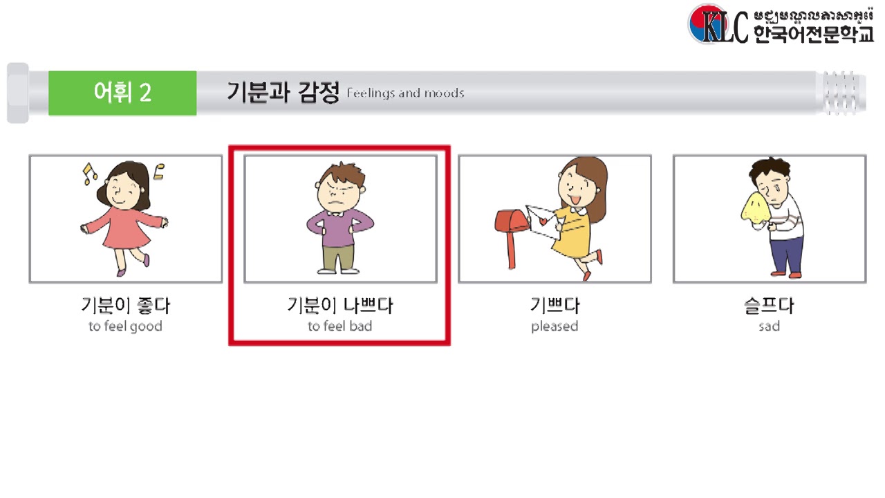 EPS TOPIK Lesson 15 Vocabularies (EPS TOPIK 표준 교재 15과 어휘)