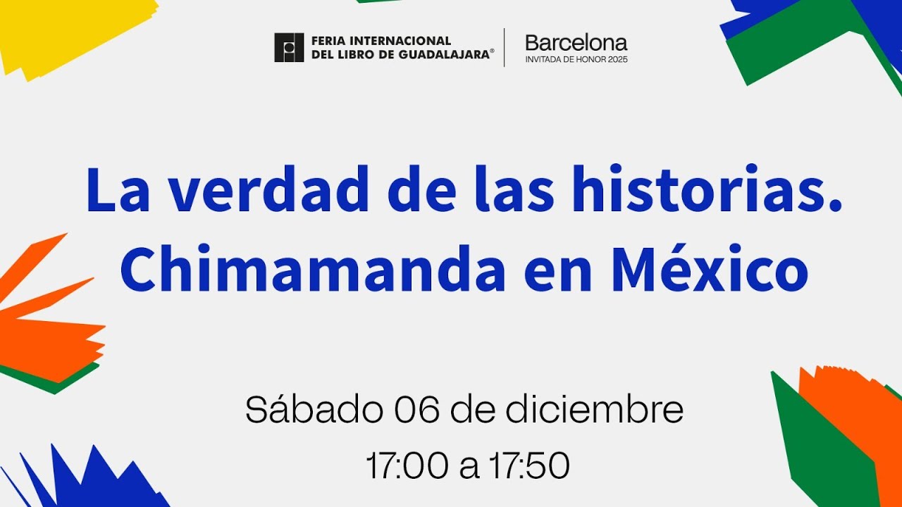 La verdad de las historias. Chimamanda en México