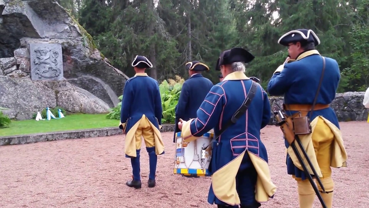 Napue 2014, Finland - The Monument of the Battle of Napue in 1714, Napuen taistelun muistomerkill&auml;