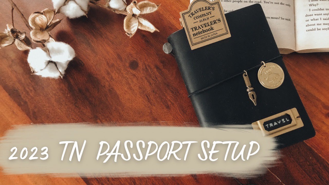 TRAVELER'S NOTEBOOK PASSPORT 📓 | UNBOXING + SETUP [DEUTSCH] | coyote diaries