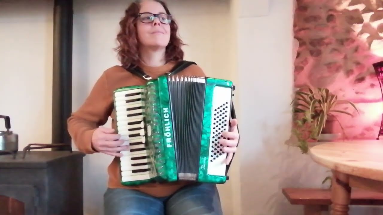 Donnybrook Fair. Irish accordion tunes, jig