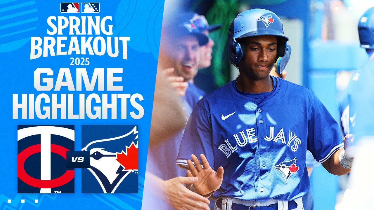 Twins vs. Blue Jays Spring Breakout Game Highlights (3/15/25) | MLB Highlights