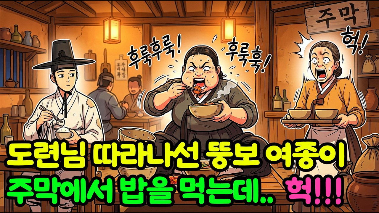 가문에서 버림받은 도련님을 따라나선 뚱보 여종 | 옛날이야기 | 야담 | 민담 | 설화 | 전설 | 오디오북 |