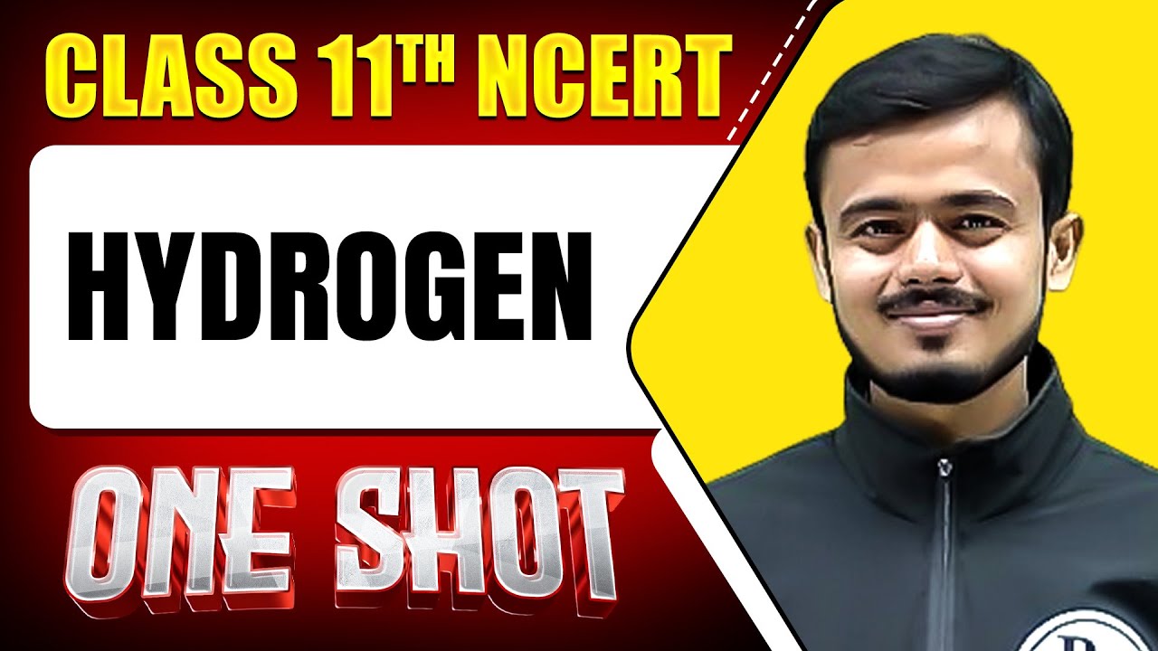 HYDROGEN in 1 Shot || FULL Chapter Coverage (Concepts+PYQs) || Class 11th INORGANIC CHEMISTRY