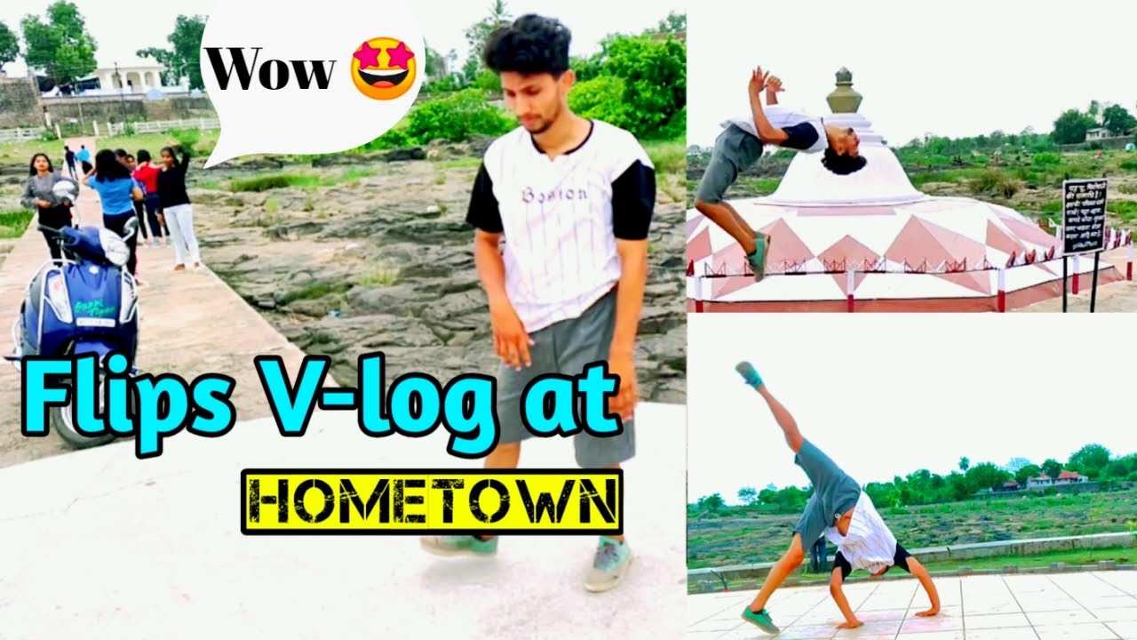 Flips vlog at River side,/ girls reaction 😍/ sankytricks__alphachimps