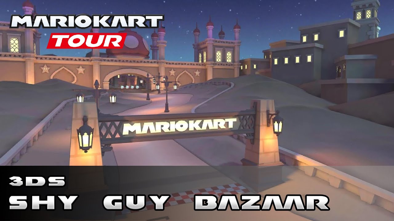 Mario Kart Tour - 3DS Shy Guy Bazaar (All Variants)
