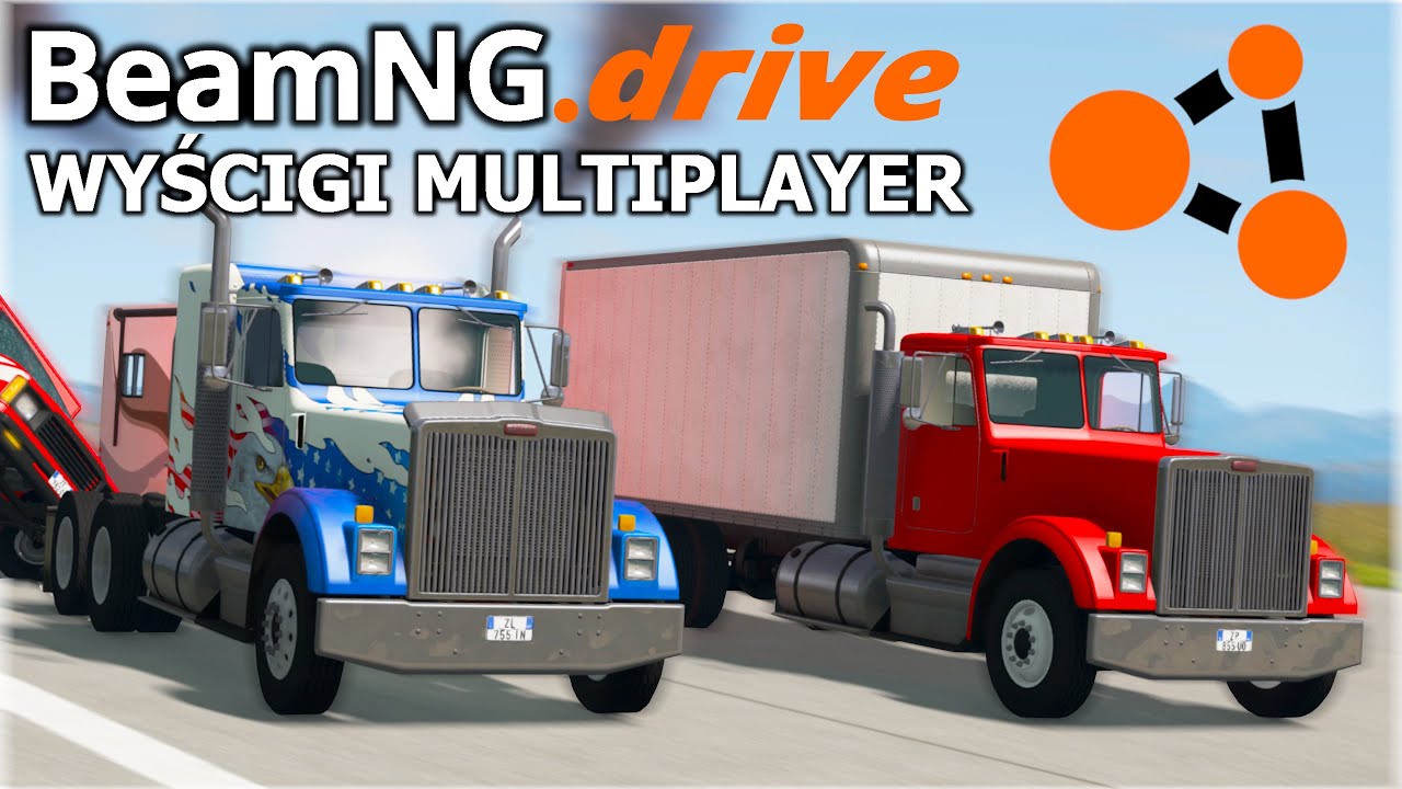 Lajwidło (#100) - WYŚCIGI DUŻYMI POJAZDAMI W BeamNG.drive Multiplayer
