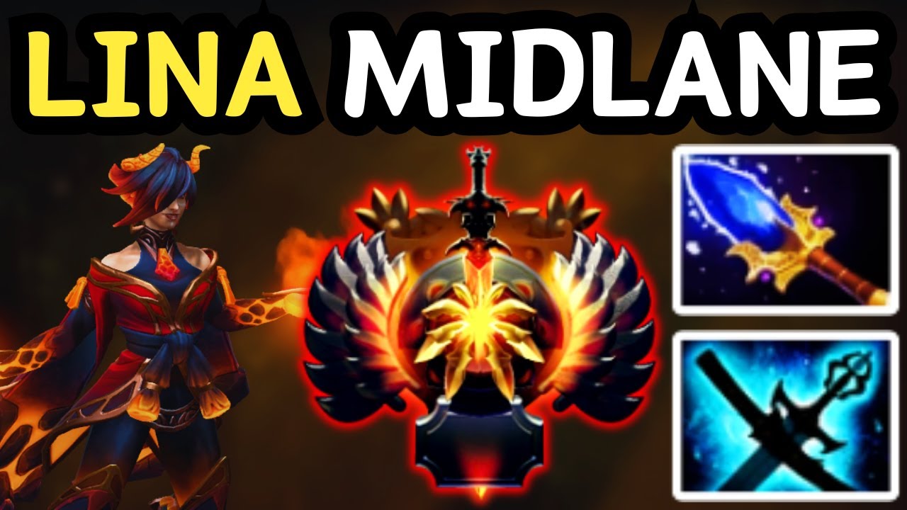 🔥 “TOO HOT TO HANDLE 🔥😂” — LINA MID | DOTA 2 🔥