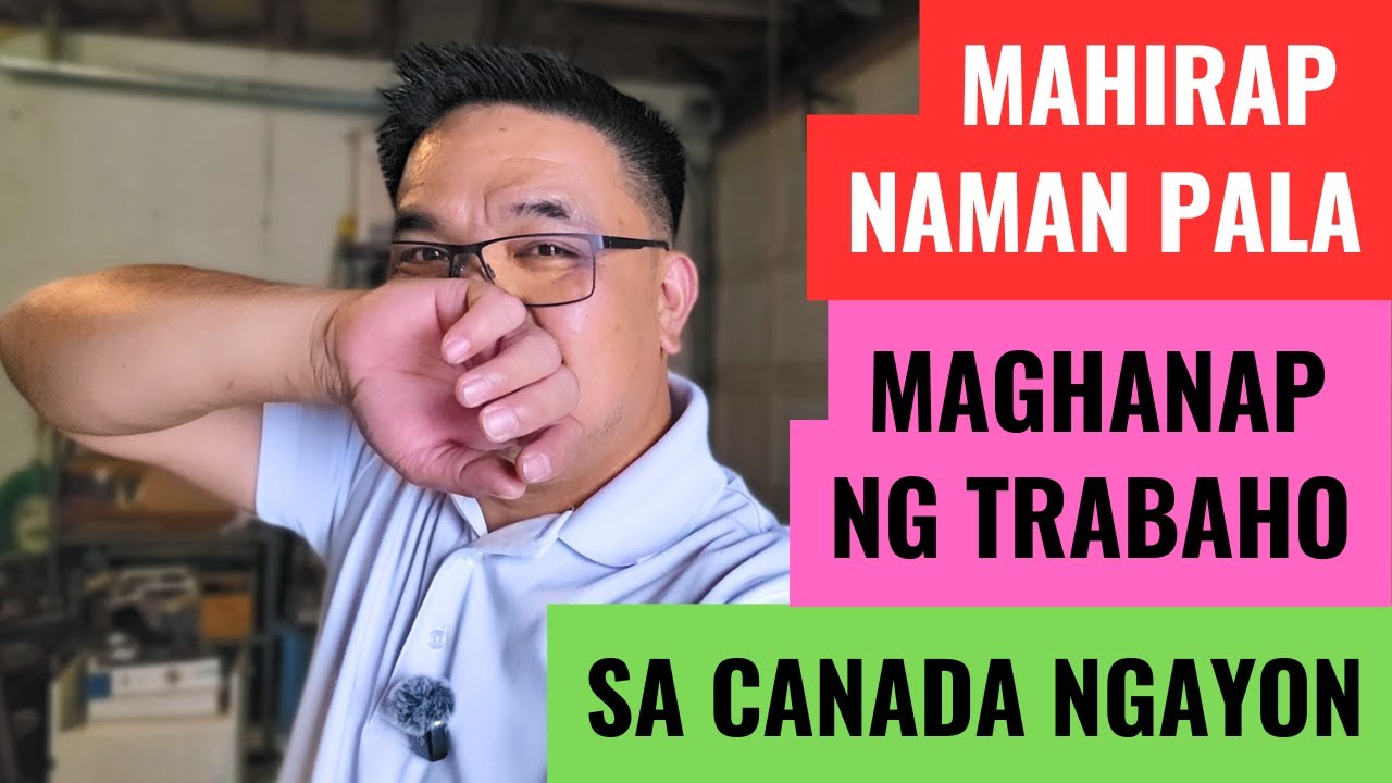 MAHIRAP NAMAN MAGHANAP NG TRABAHO SA CANADA NGAYON | BUHAY SASKATCHEWAN | RHOD'S CHANNEL