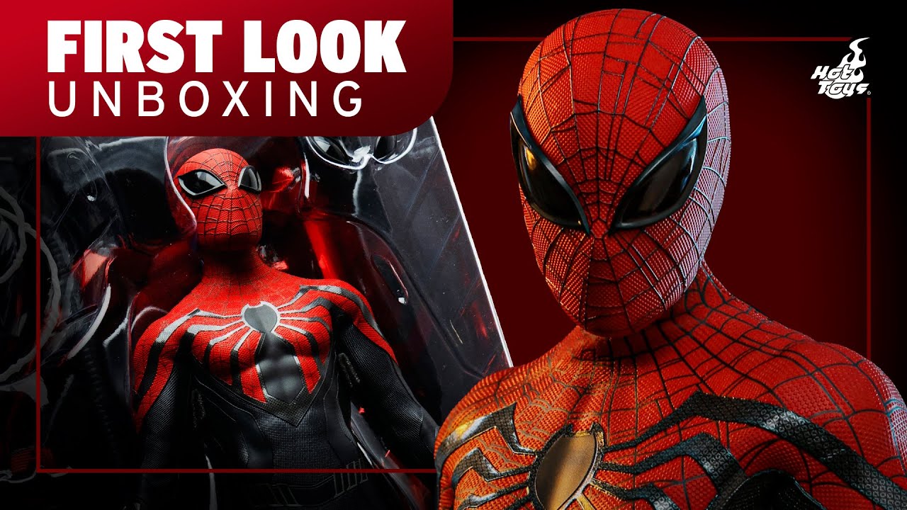 Hot Toys Spider-Man 2 Peter Parker Superior Suit Unboxing | First Look