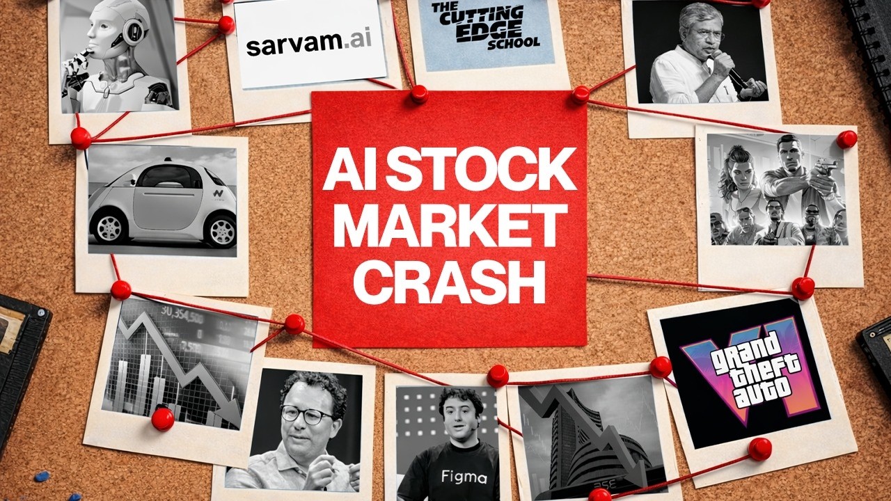 AI Renting Humans? Market Crash & Sarvam AI | Cutting Edge News #7