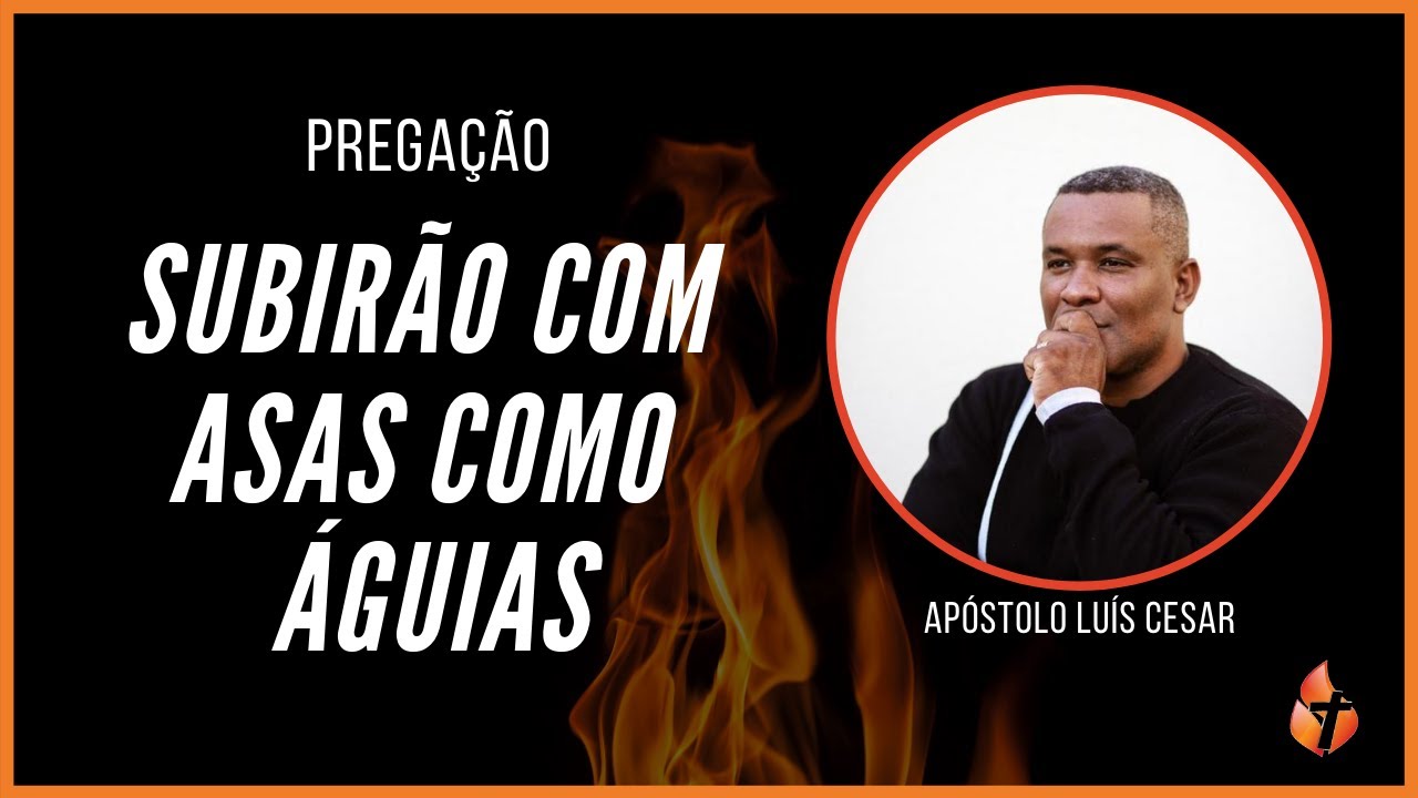 SUBIRÃO COM ASAS COMO ÁGUIAS - Pregação do Apóstolo Luís César | Ministério Terra de Milagres