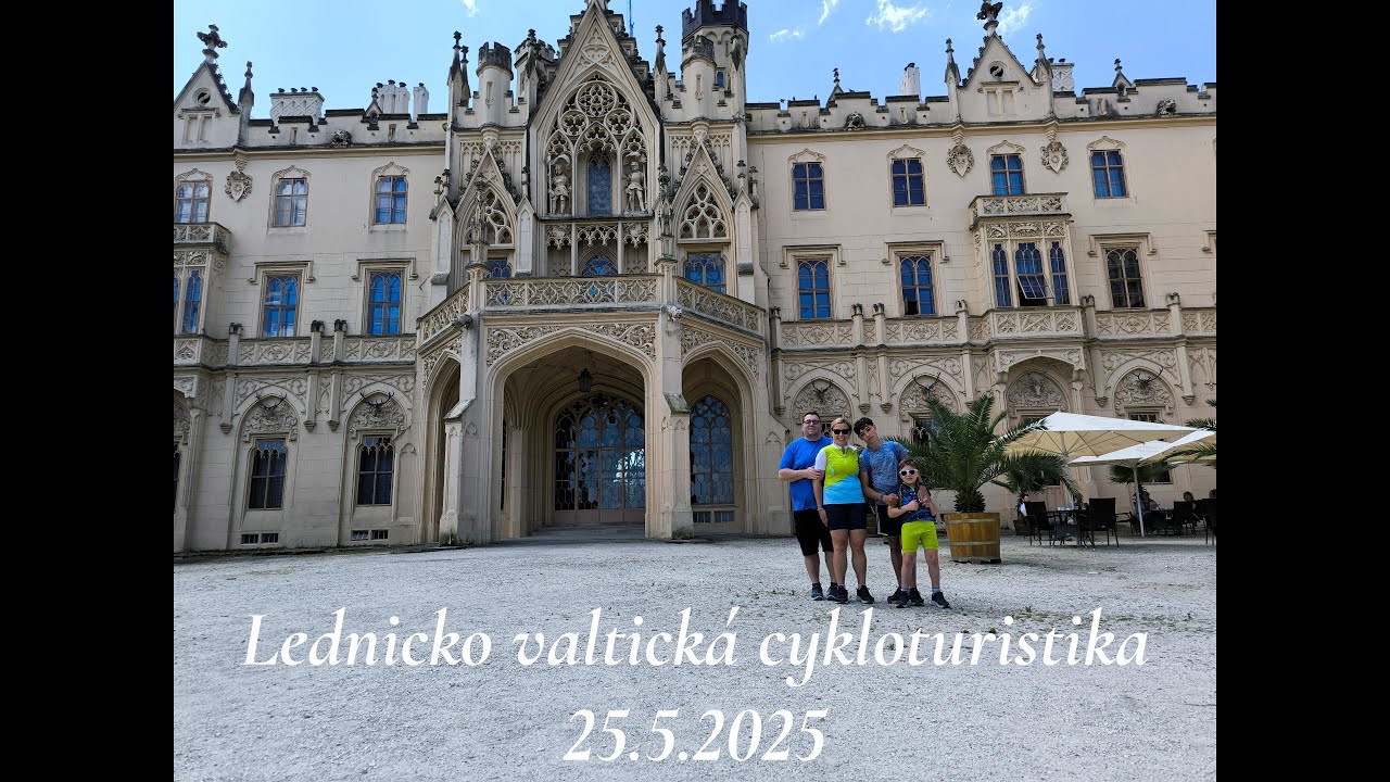 Lednicko-valtický areál cykloturistika 25.5.2025