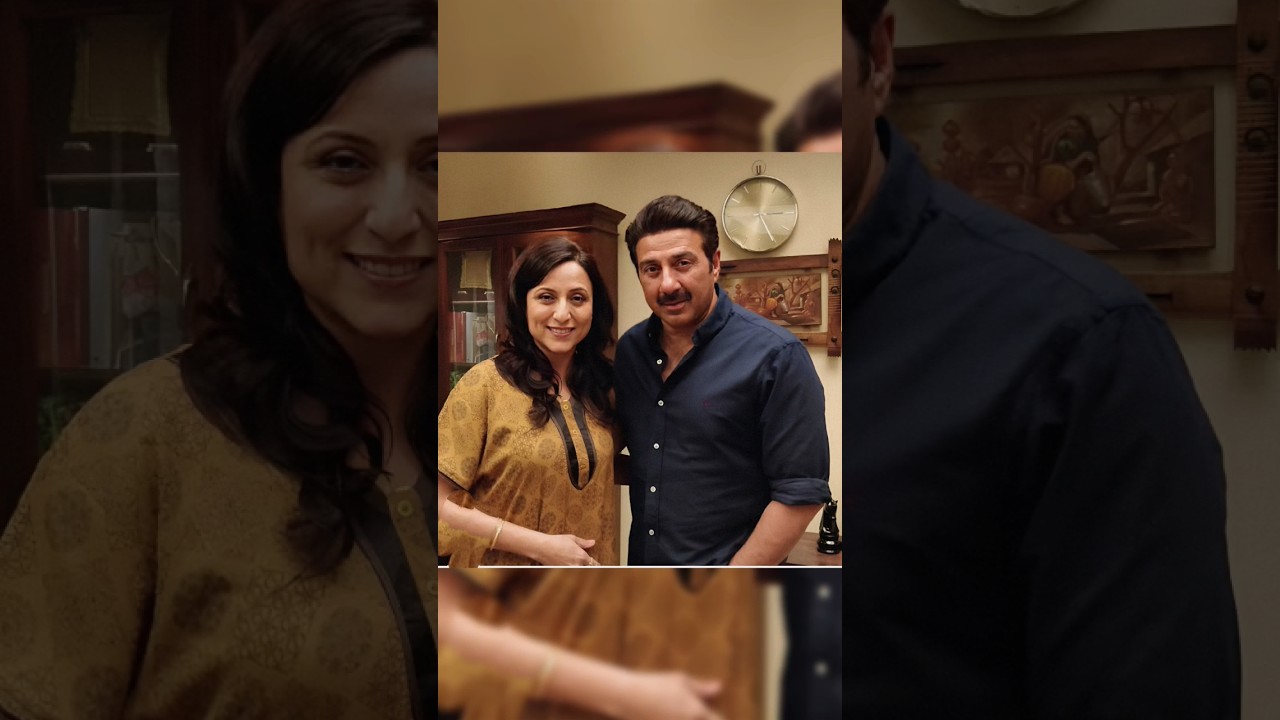 Sunny Deol with his wife Pooja Deol #sunnydeol #shorts #ytshorts